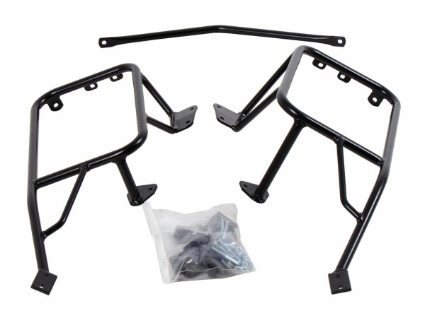Portamaletas lateral fijo negro para BMW R 1200 GS Adventure (06-13) Hepco & Becker