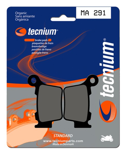 Pastillas de Freno Tecnium Street Orgánicas - MA291