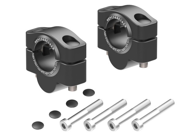 Elevador de manillar H=20 mm para Suzuki GSX-8TT (25-) Hepco & Becker