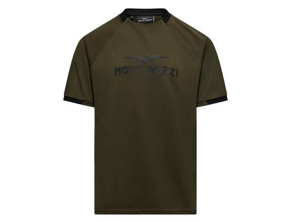 Camiseta Moto Guzzi hombre verde