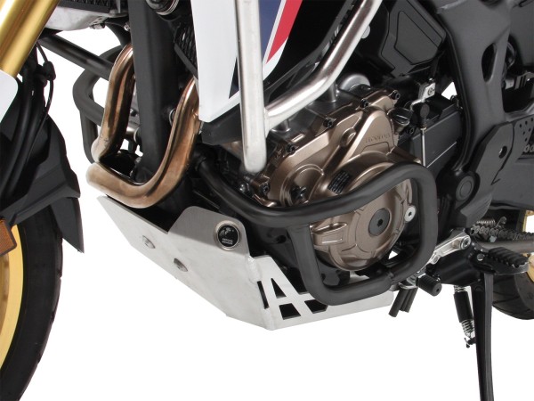 Protector de motor negro para Honda CRF 1000 Africa Twin (y.o.16-17) Hepco & Becker