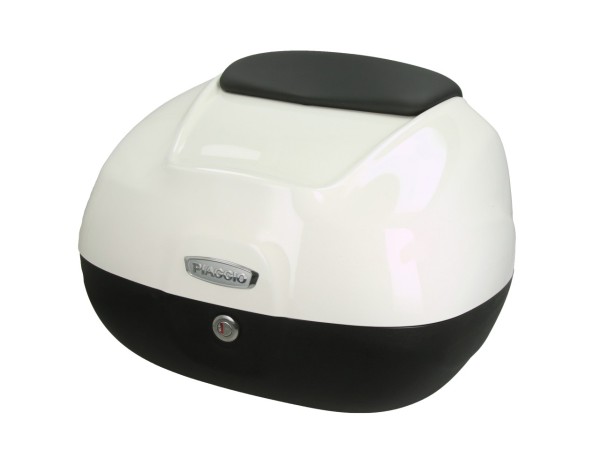 Maleta superior de 37 l con respaldo para Piaggio MP3 HPE Maxi 400 Sport (2024) - montebianco 544
