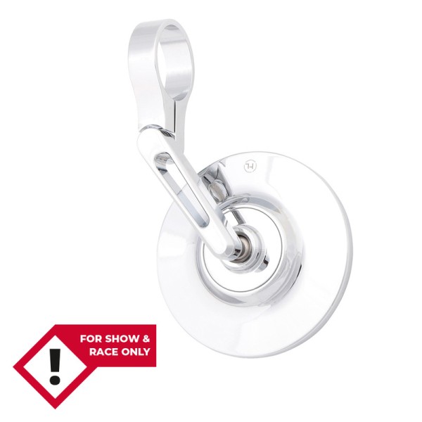 HIGHSIDER pro espejo extremo manillar Conero-XS cromado universal (1 ud.)