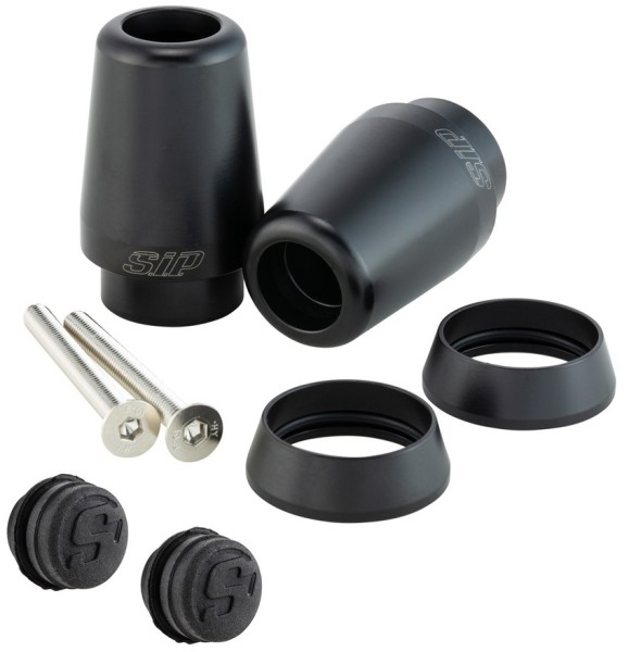 Contrapesos de manillar para Vespa GTS/GTS Super/GTV/GT 60/GT/GT L 125-300cc, derecha/izquierda, negro