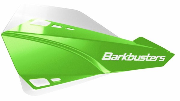 Juego guardamanos Barkbusters Sabre montaje universal verde/blanco