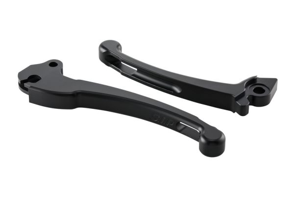 Juego de maneta deportiva embrague/freno para Vespa PX 125 -150cc, HBZ Hengtong, derecha/izquierda, negro mate