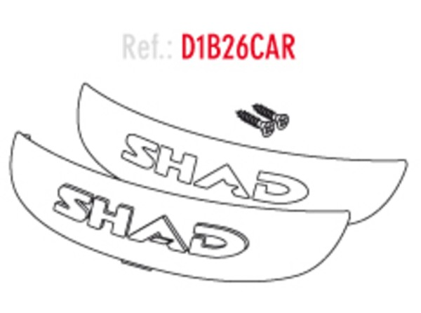 SHAD SH26 Reflektor weiß