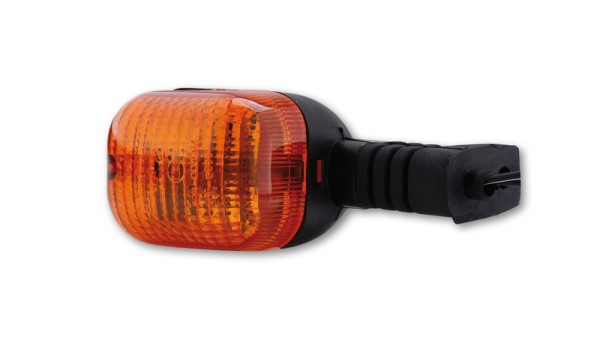HIGHSIDER Smart Duc-estilo de la bombilla indicador de la vivienda negro / naranja lente (pieza), delantero izquierdo y hi