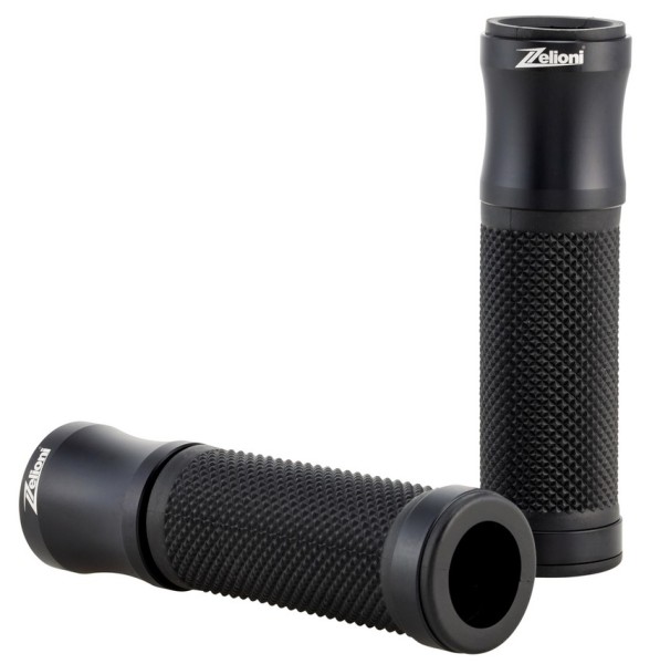 Puños ZELIONI para Vespa GTS/GTS Super/GT/GT L 125-300cc, negro mate