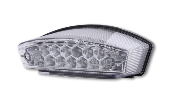 HIGHSIDER smart Monster Piloto trasero LED negro homologado E (1ud.)