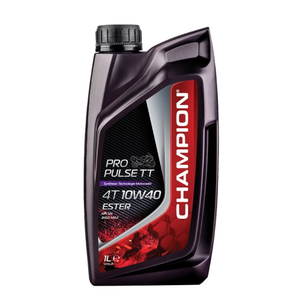 CHAMPION® Aceite de motor Pro Pulse TT 4T 10W-40 Ester - 1 litro