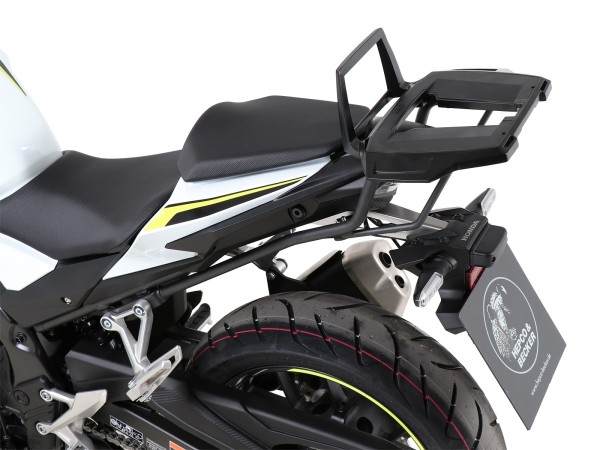 Portamaletas Alurack antracita para Honda CBR 500 R (19-23) Hepco & Becker