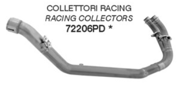 ARROW Zwischenrohr für KOVE 800X Pro, Rally, Modelljahr 2025-, ohne Kat