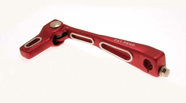 V PARTS Palanca de cambio AM6 Rojo anodizado claro