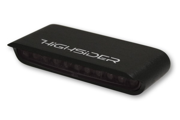 Intermitentes HIGHSIDER pro Stripe LED Negro/Tintado homologados E (par)
