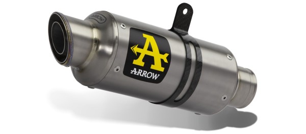 ARROW Escape GP2 NiChrome negro para KTM 790 Duke (25-)