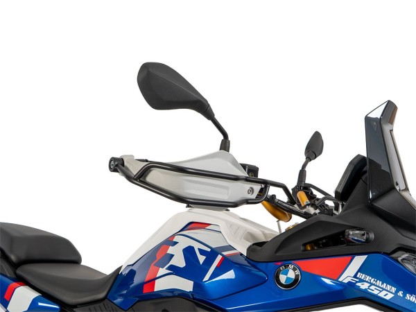 Juego de protectores de puños negros para BMW F 450 GS (25-) de Hepco & Becker