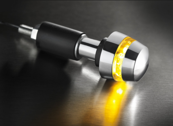 Indicador Kellermann, BL 2000, acero, LED, VR/VL, 12 V, cromo brillante, homologado E