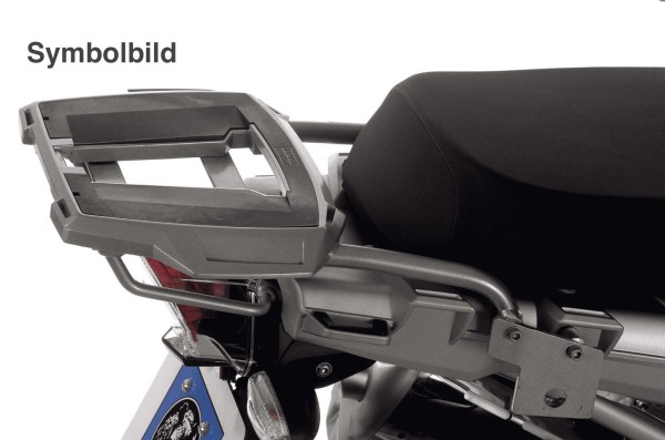 Portamaletas Alurack negro para combinación sin portaequipajes original para BMW R 1200 GS (08-12)