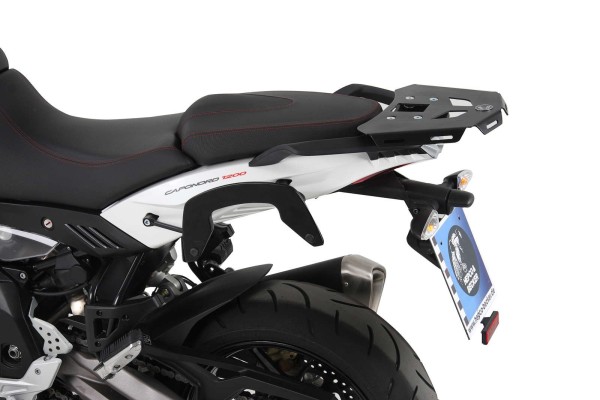 Soporte lateral C-Bow negro para Aprilia Caponord 1200 (My.13-16) Hepco & Becker
