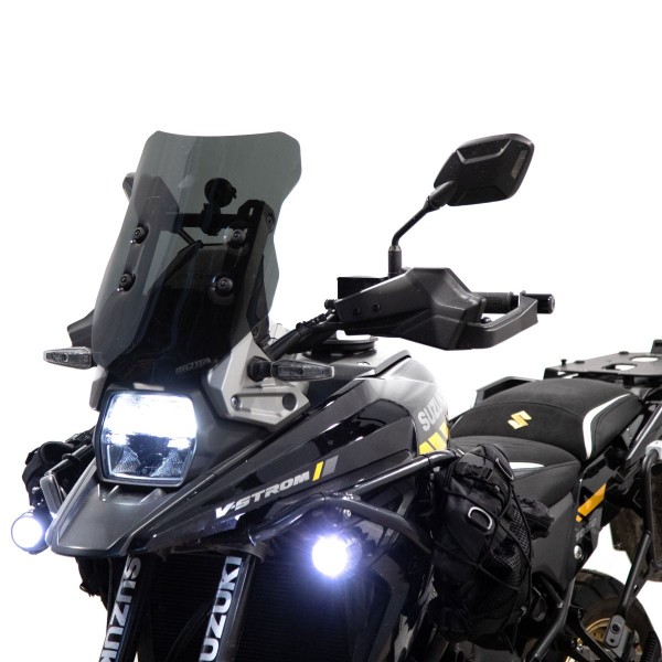 Parabrisas bajo, fuertemente tintado para Suzuki V-Strom 1050 (20-)
