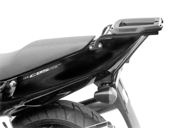 Portamaletas de aluminio negro para Honda CBR 1100 XX Blackbird (97-07) Hepco & Becker