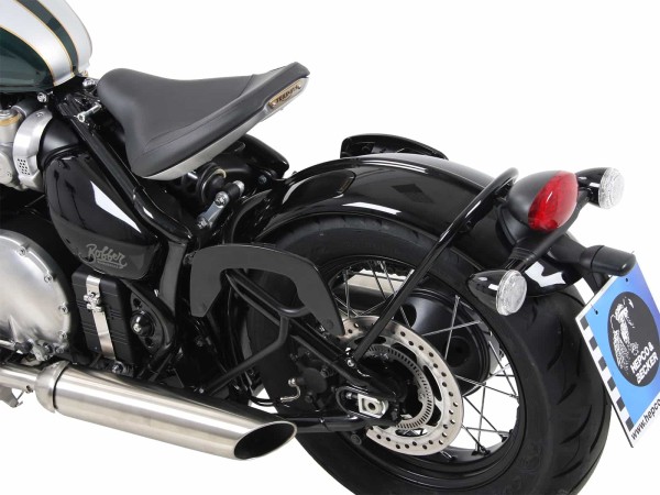 Soporte de bolsa C-Bow para Triumph Bonneville Bobber (17-) Hepco & Becker