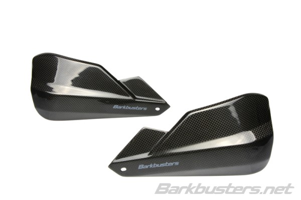 Guardamanos de carbono Barkbusters Fibra de carbono auténtica