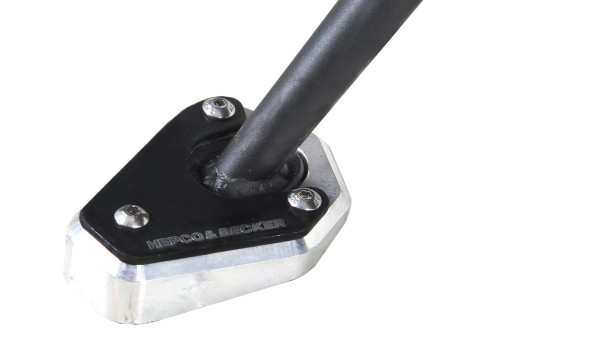 Placa de caballete lateral para Kawasaki Versys 1000 (19-) Hepco & Becker