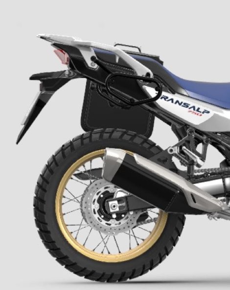 Soportes para maletas laterales izquierda/derecha para Honda XL 750 Transalp (25-) / E-Clutch (26-) Originales
