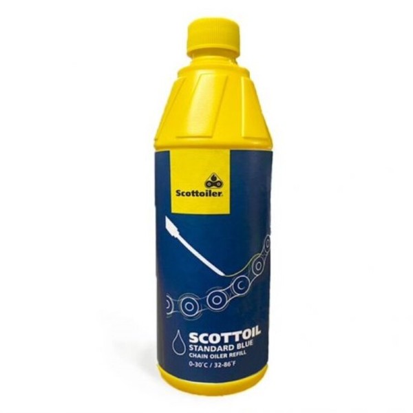 Recambio de aceite Scottoiler para eSystem & vSystem Blue Kit alta temp. 0-30°C - 500ml