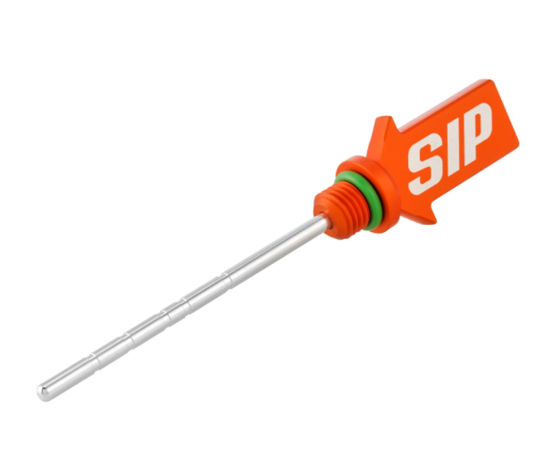 Varilla medidora del aceite de la caja de cambios, naranja mate