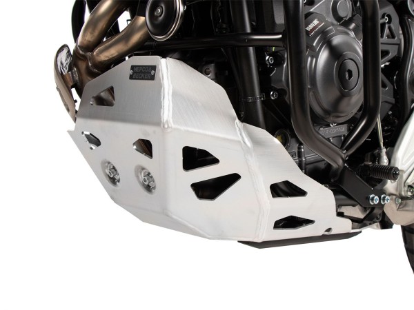Placa de protección del motor plateada para Yamaha Ténéré 700 (25- ) Hepco & Becker