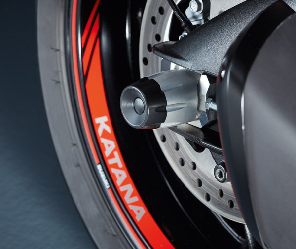 Protector de eje trasero para Suzuki GSX-S 1000 S Katana (Bj.19-) Original Suzuki