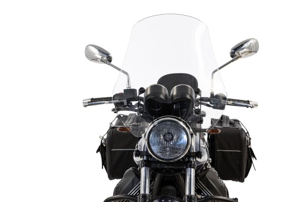 Parabrisas alto transparente para Moto Guzzi V7 850 Special (21-24)
