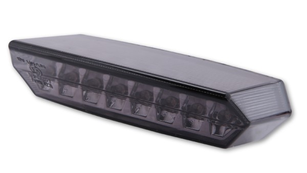HIGHSIDER smart Boston Piloto trasero LED negro homologado E (1ud.)