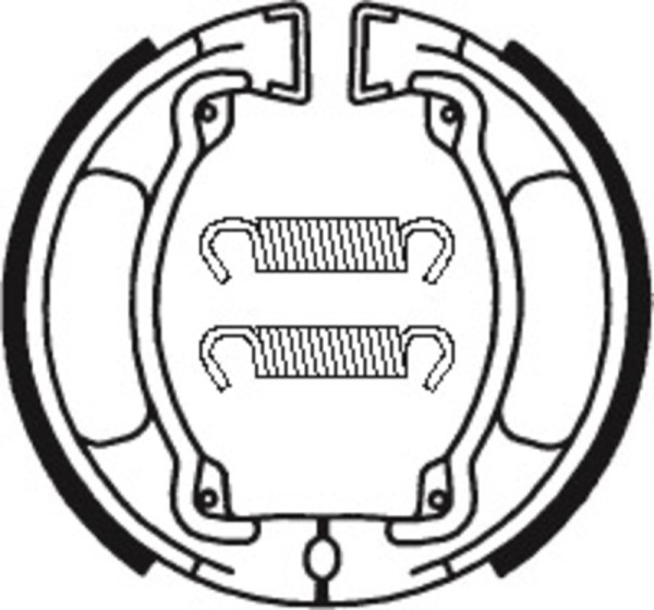 Zapatas de freno orgánicas Tecnium Scooter/Street/Off-Road - BA032