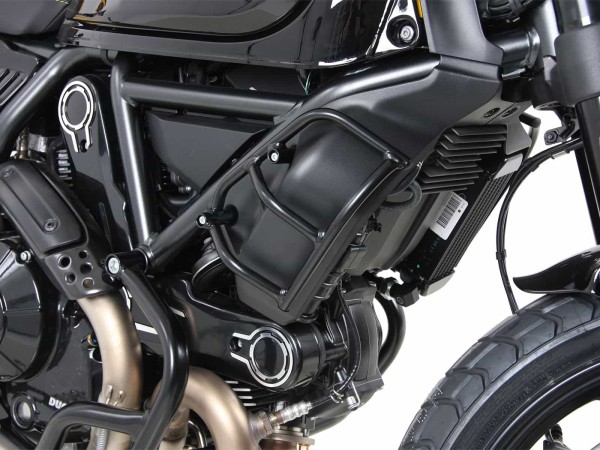 Protector de radiador negro para Ducati Scrambler 800 (19-22) Hepco & Becker