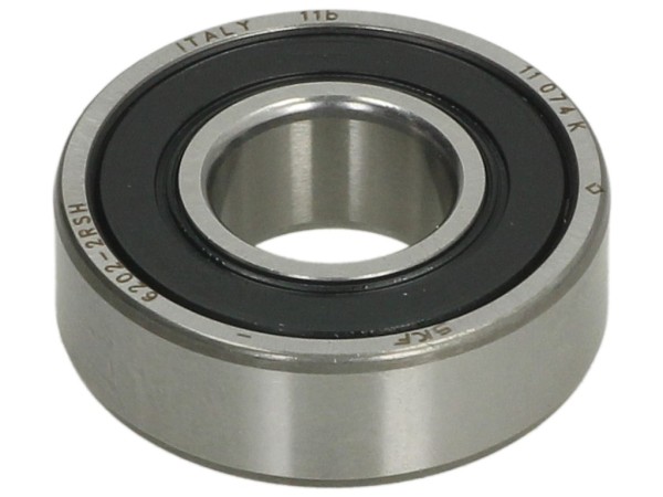 Rodamiento rígido de bolas SKF, 35x15x11, 6202-2RSH