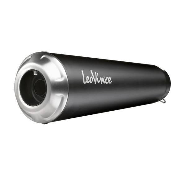 Sistema de escape LeoVince GP One, acero inoxidable, slip on para KTM Duke / RC (Bj.17-19)