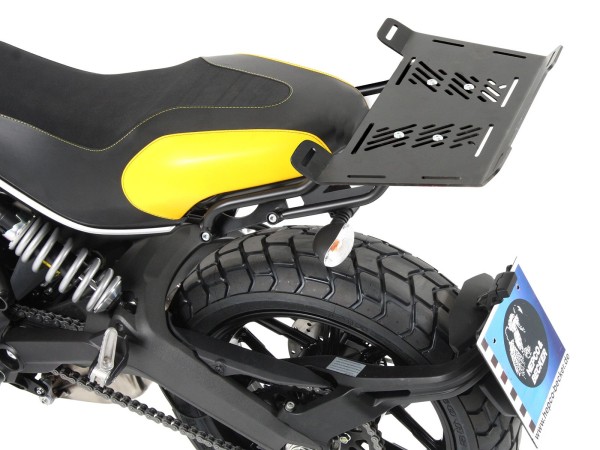Extensión portaequipajes negro para Ducati Scrambler 800 (15-18) Hepco & Becker