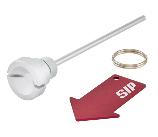 Tapón de llenado de aceite de motor para Vespa LX/S 3V es decir 125-150ccm 4T AC, plata mate