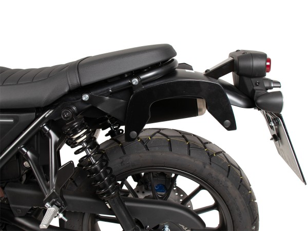 Soporte lateral C-Bow izquierdo negro para Honda CL 500 Scrambler (23-) Hepco & Becker