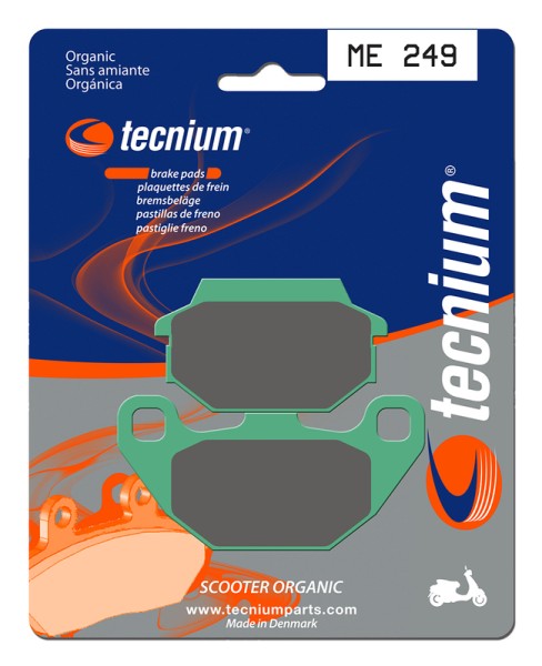 Pastillas de Freno Tecnium Scooter Orgánicas - ME249