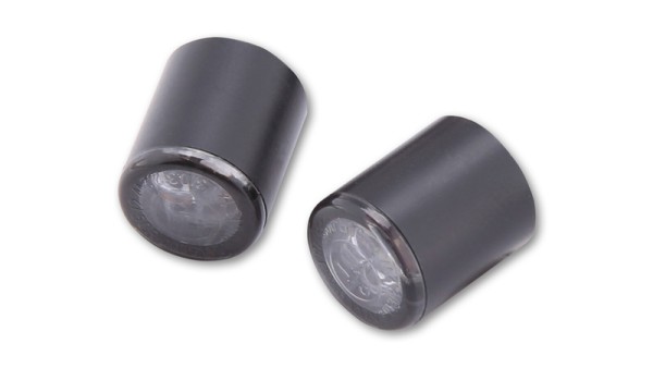 HIGHSIDER pro Proton Módulo LED luz trasera, luz de freno, intermitente negro/tintado 3en1, homologado E (par)