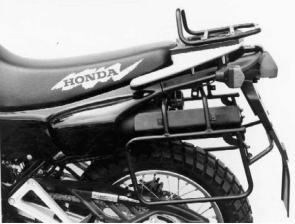 Portamaletas lateral fijo negro para Honda NX 650 Dominator (92-94) Hepco & Becker