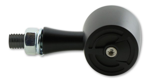 HIGHSIDER pro Enterprise Piloto trasero LED, luz de freno, intermitente negro/tono 3en1, CNC, homologado E (par)