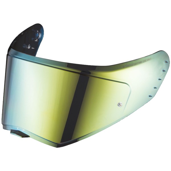 Caberg visera dorada espejada para casco integral Drift Evo II