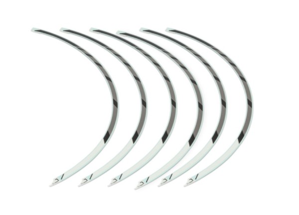 Juego de pegatinas decorativas para llantas (17") *NHA96P* PEARL METALLOID WHITE Original Honda