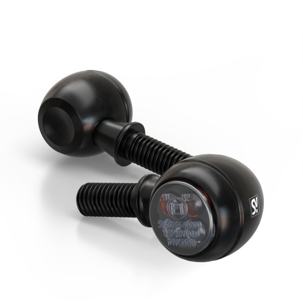 HIGHSIDER smart Circula-S indicador/luz de posición negro/tono 2en1, homologado E (par)